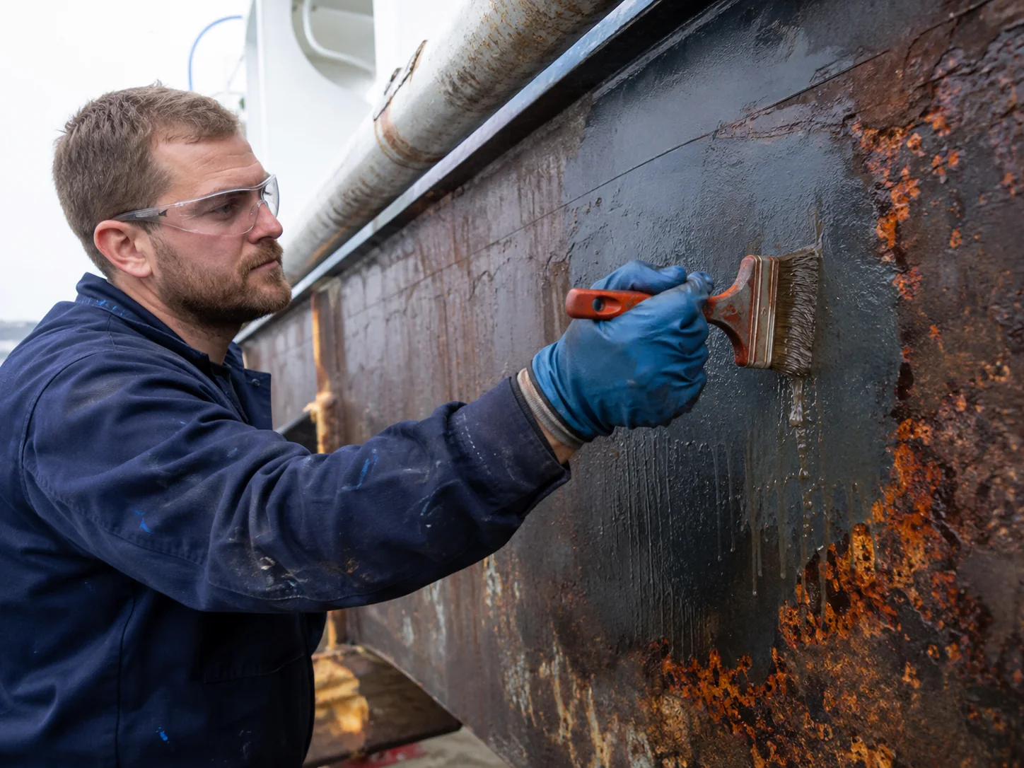 Surface Preparation Before Rust Removal