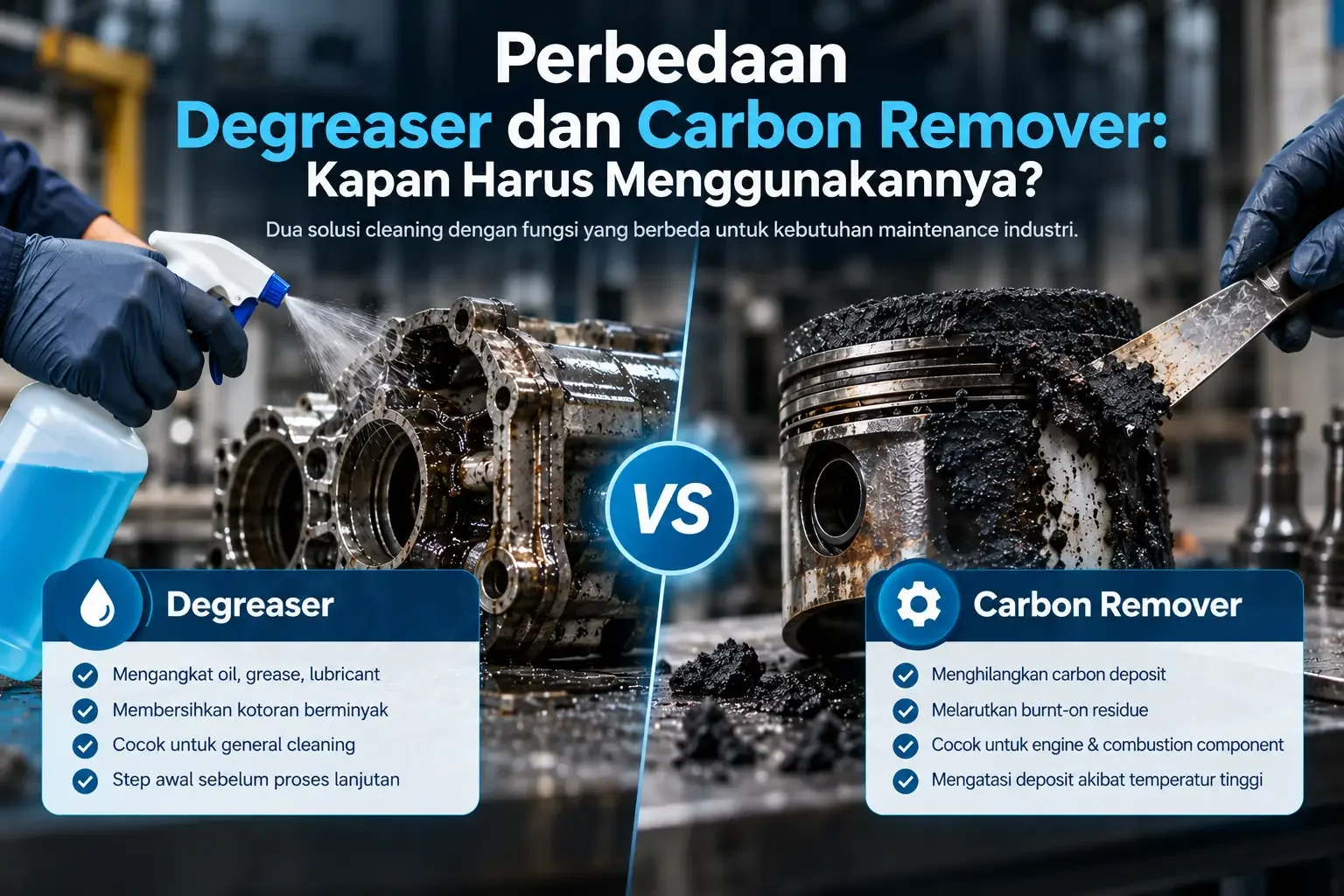 Degreaser vs Carbon Remover: What Is the Difference?